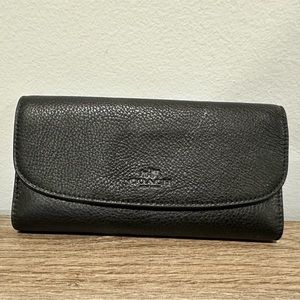 Black Coach Wallet